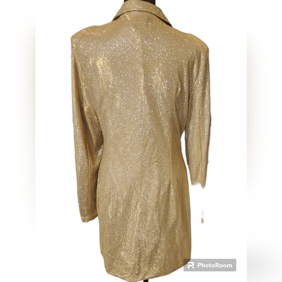 Glitter Blazer Dress - Picture 3 of 4